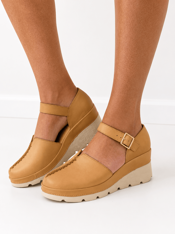 Antelope Mode Ankle Strap Clog - Lavish Boutique10-SHOES