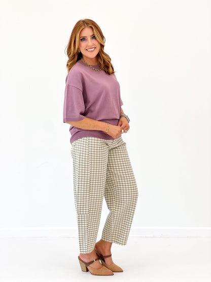 Be Cool Ultra Soft Crewneck Sweater Top - Lavish Boutique01-TOPS