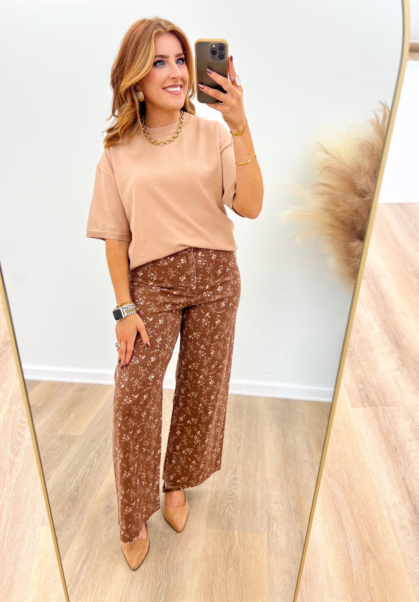 Be Cool Ultra Soft Crewneck Sweater Top - Lavish Boutique01-TOPS