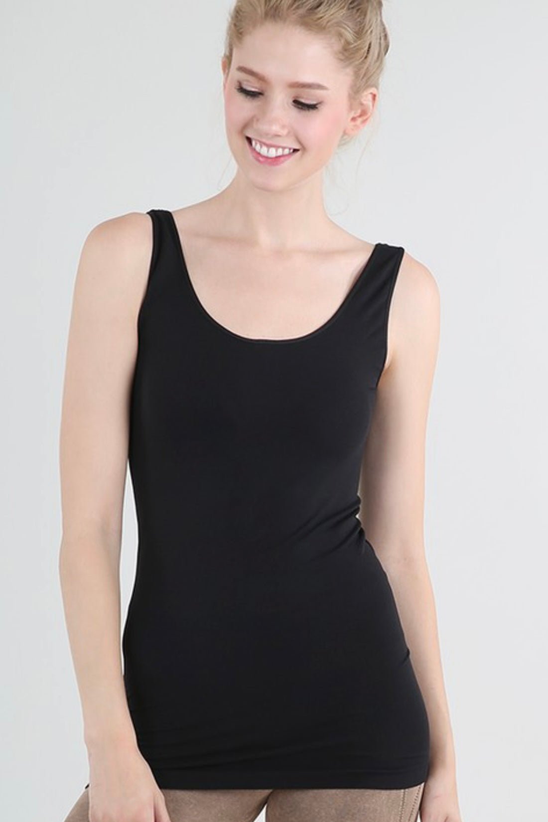 Black Reversible Camisole - Lavish Boutique Clothing - Camisoles - Tanks