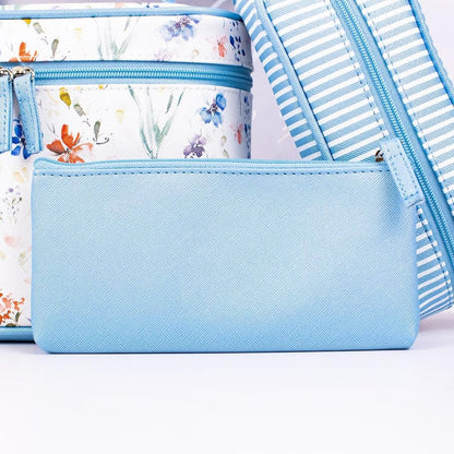 Nora travel gift set with coordinating printed bags