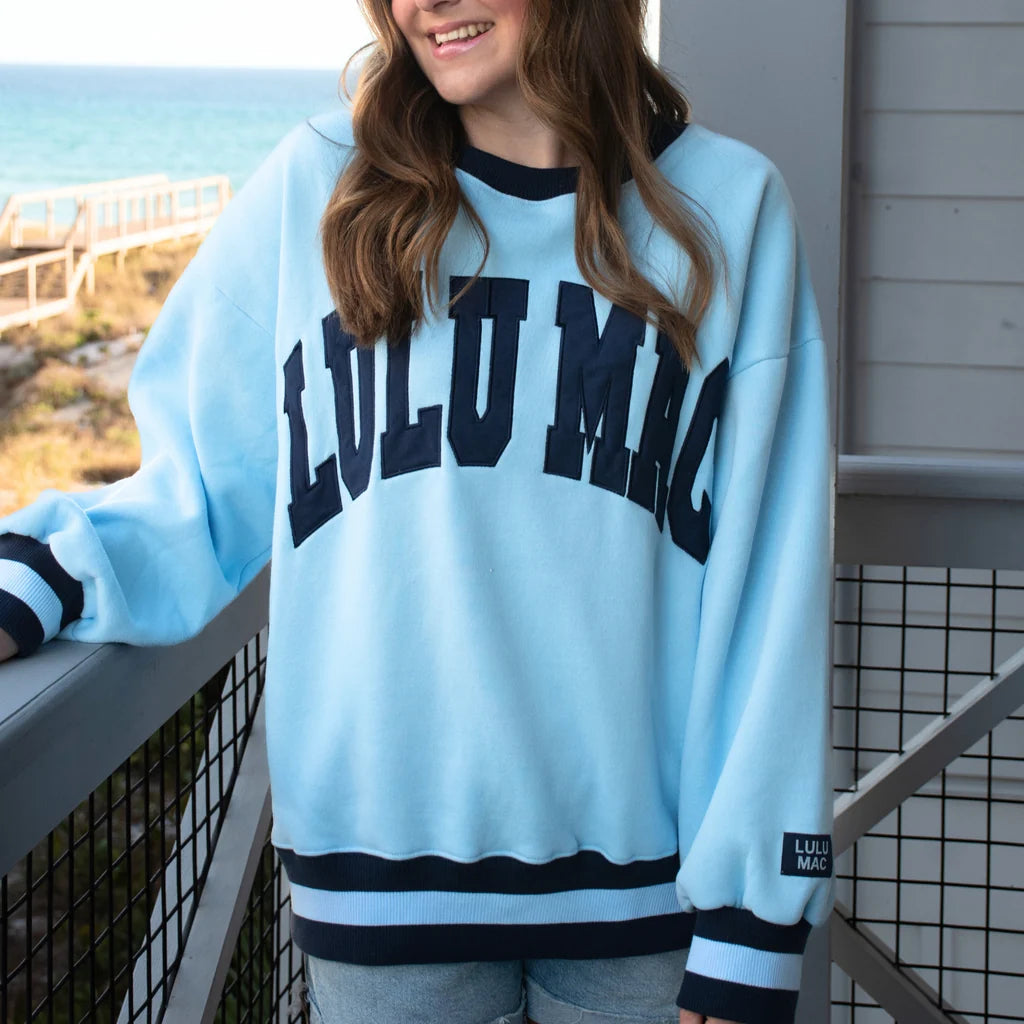 LuLu Mac Social Society Crew Neck Sweatshirt