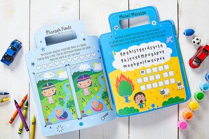 Broadstreet My Bible Backpack Activity Book book cover 4