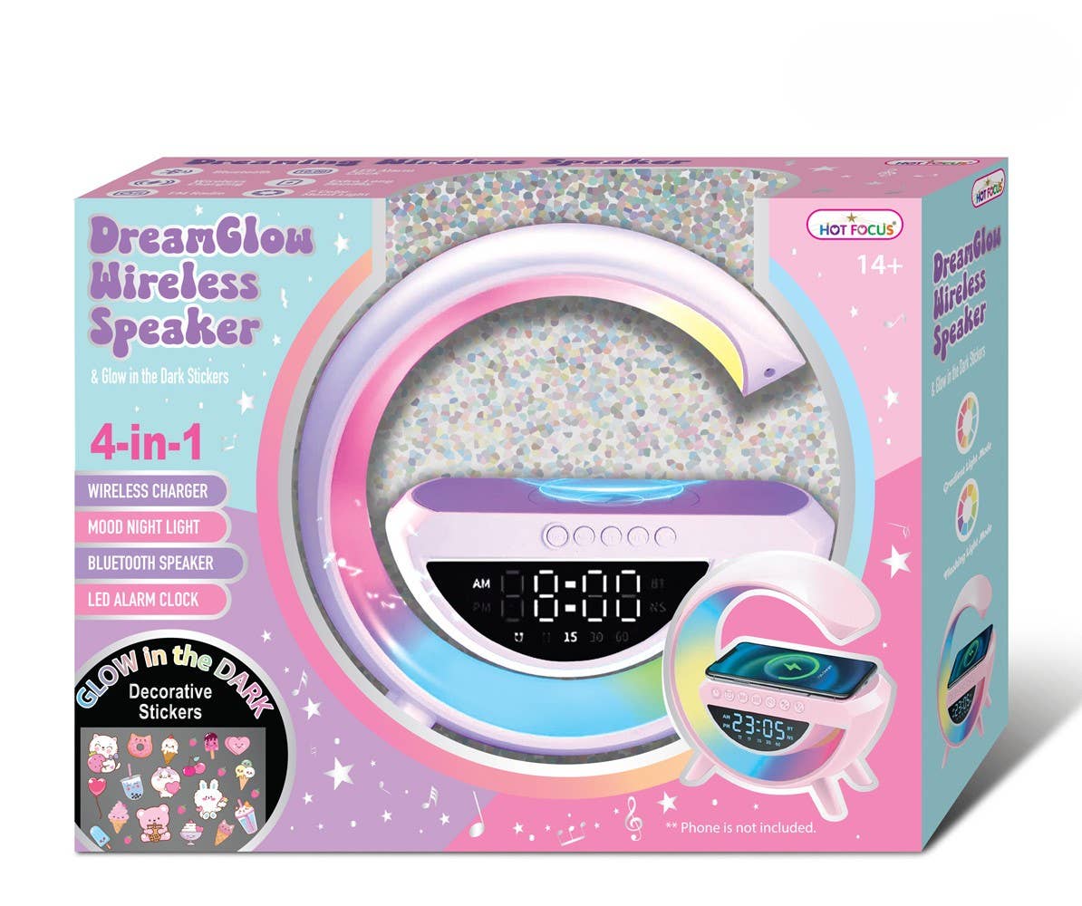 Hot Focus Pink Dreaming Wireless Speaker