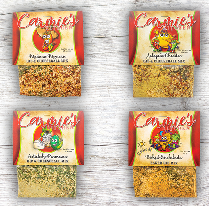 Carmie's Kitchen dip mix packet