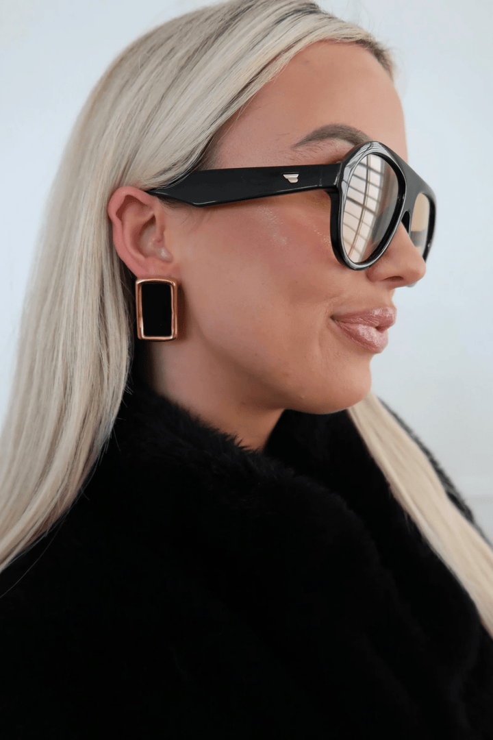 Chan Sutt Brooke Earring Black - Lavish Boutique Accessories