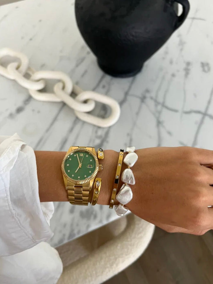 Chan Sutt Chunky Pearl Bracelet - Lavish Boutique Accessories