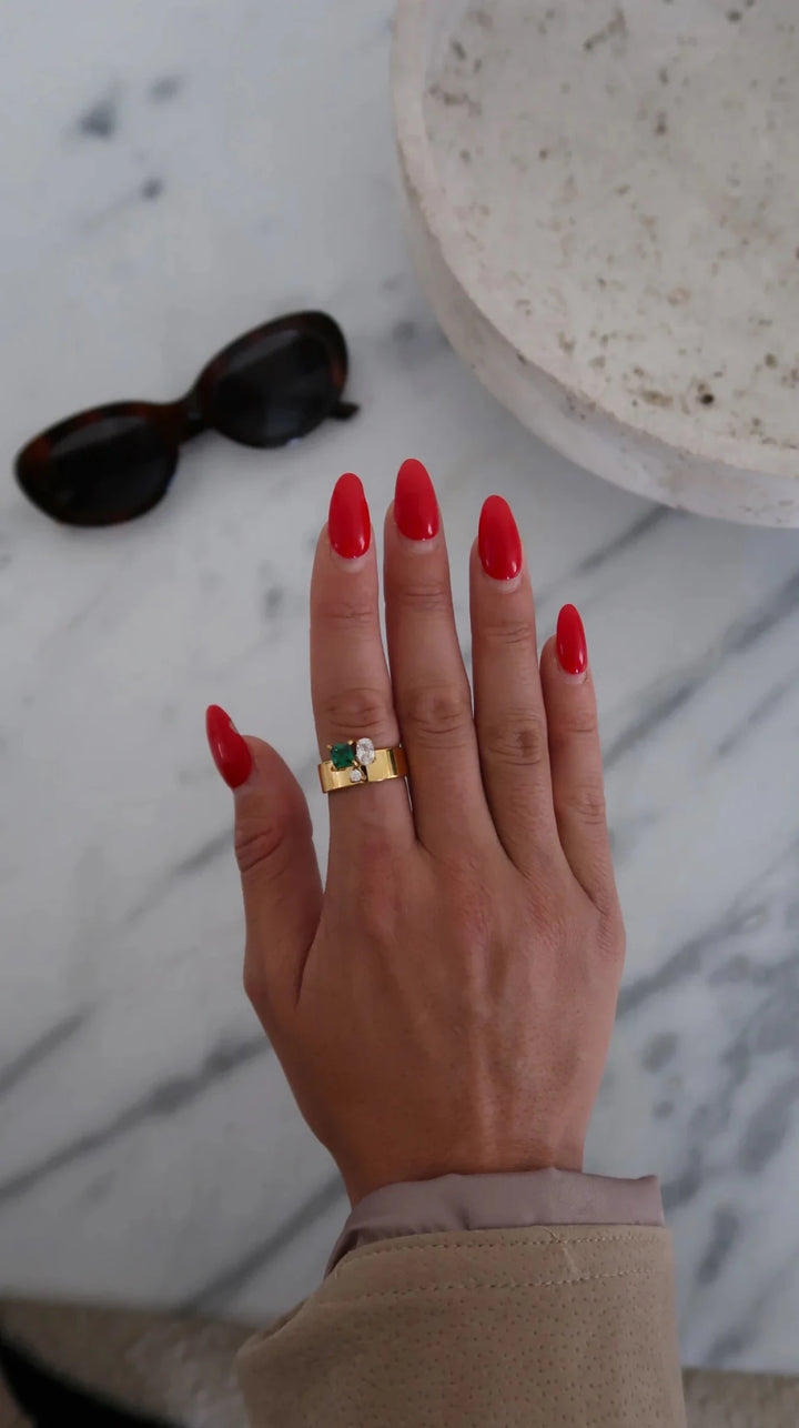 Chan Sutt Emerald Ring - Lavish BoutiqueAccessories