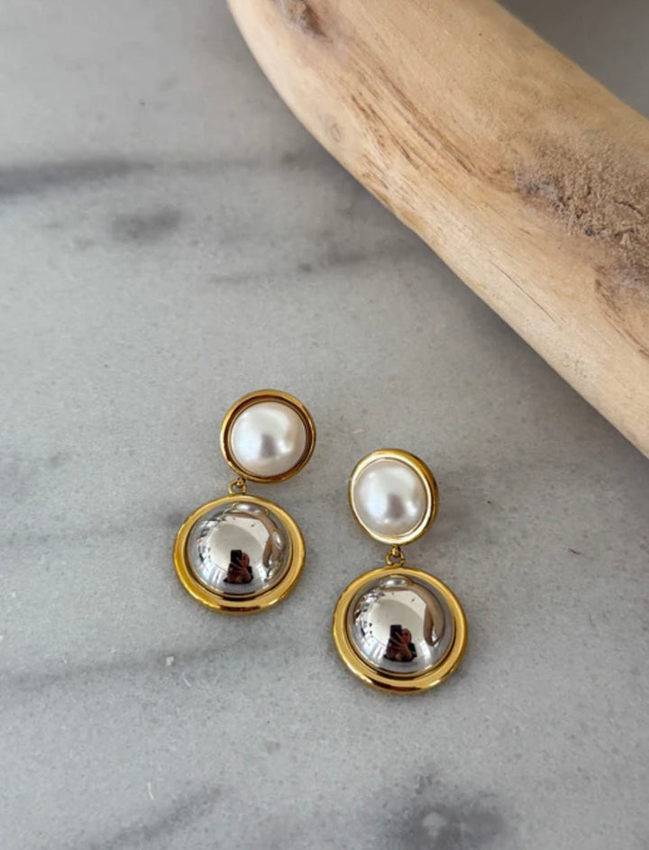 Chan Sutt Luxe Pearl Earrings - Lavish Boutique Accessories