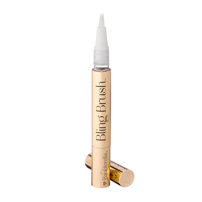 Bling Brush jewelry cleaner pen, gold barrel with pointed tip