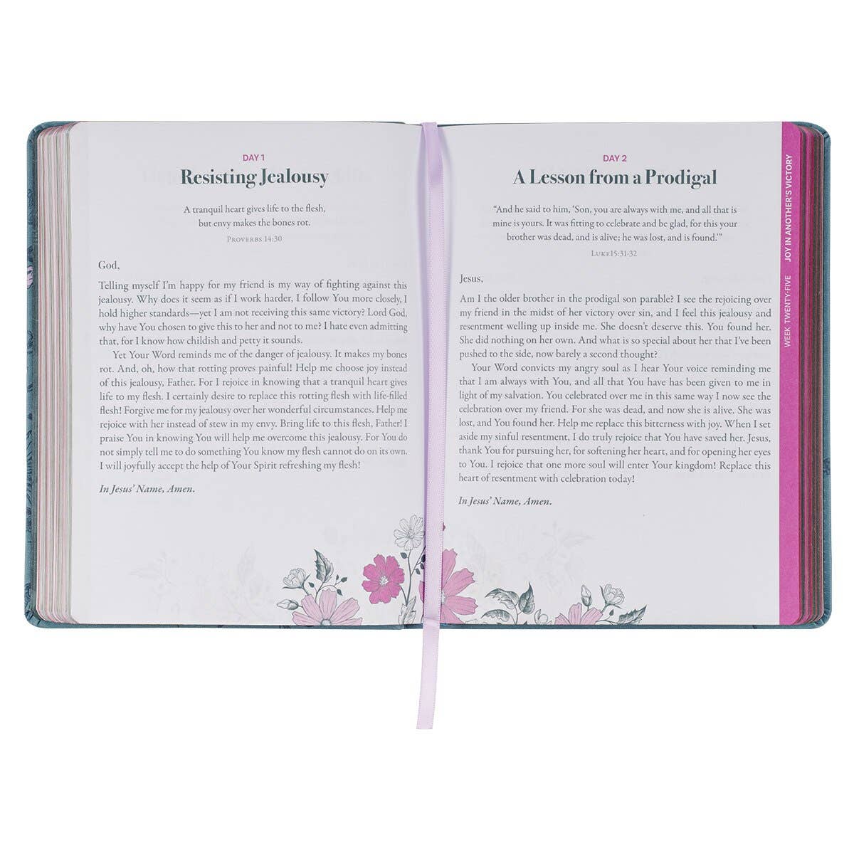 Prayer book with a devotional entry for every day of the year