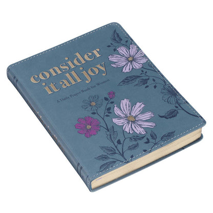Daily prayer book for women titled Consider it All Joy