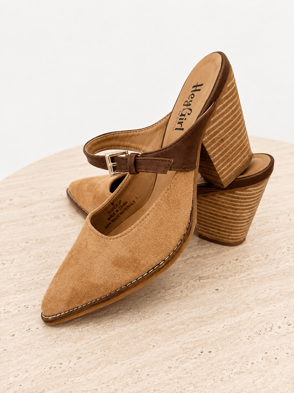 Corky’s Sober Up Wedge in Tobacco Suede - Lavish Boutique10-SHOES