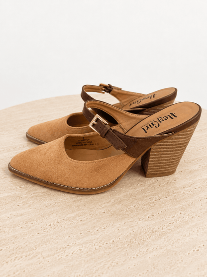 Corky’s Sober Up Wedge in Tobacco Suede - Lavish Boutique10-SHOES