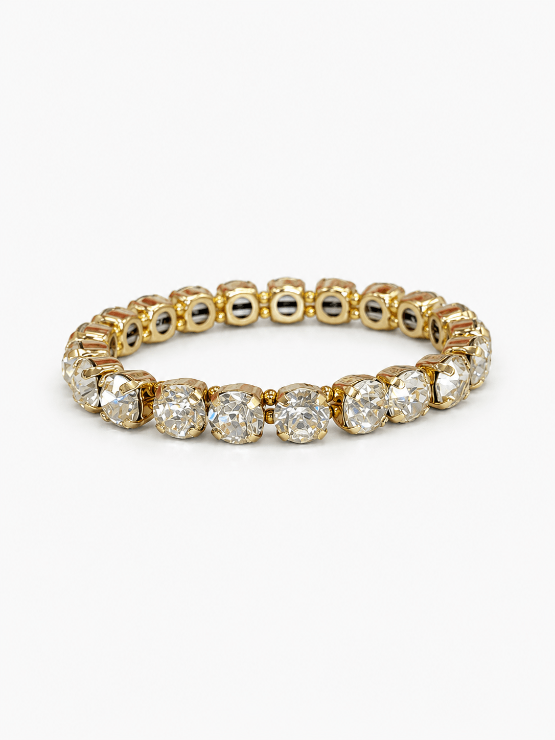 Sparkling gemstone bead bracelet