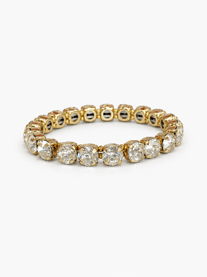 Sparkling gemstone bead bracelet
