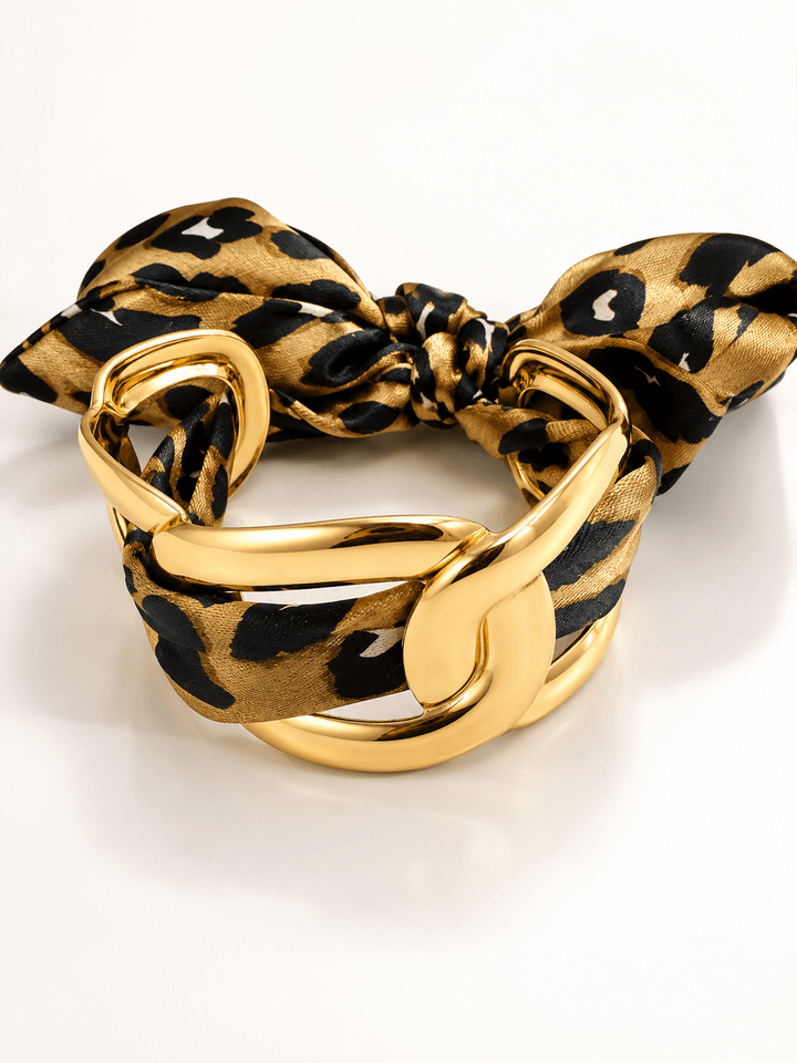 Cuff Scarf Bracelet - Lavish Boutique09-JEWELRY