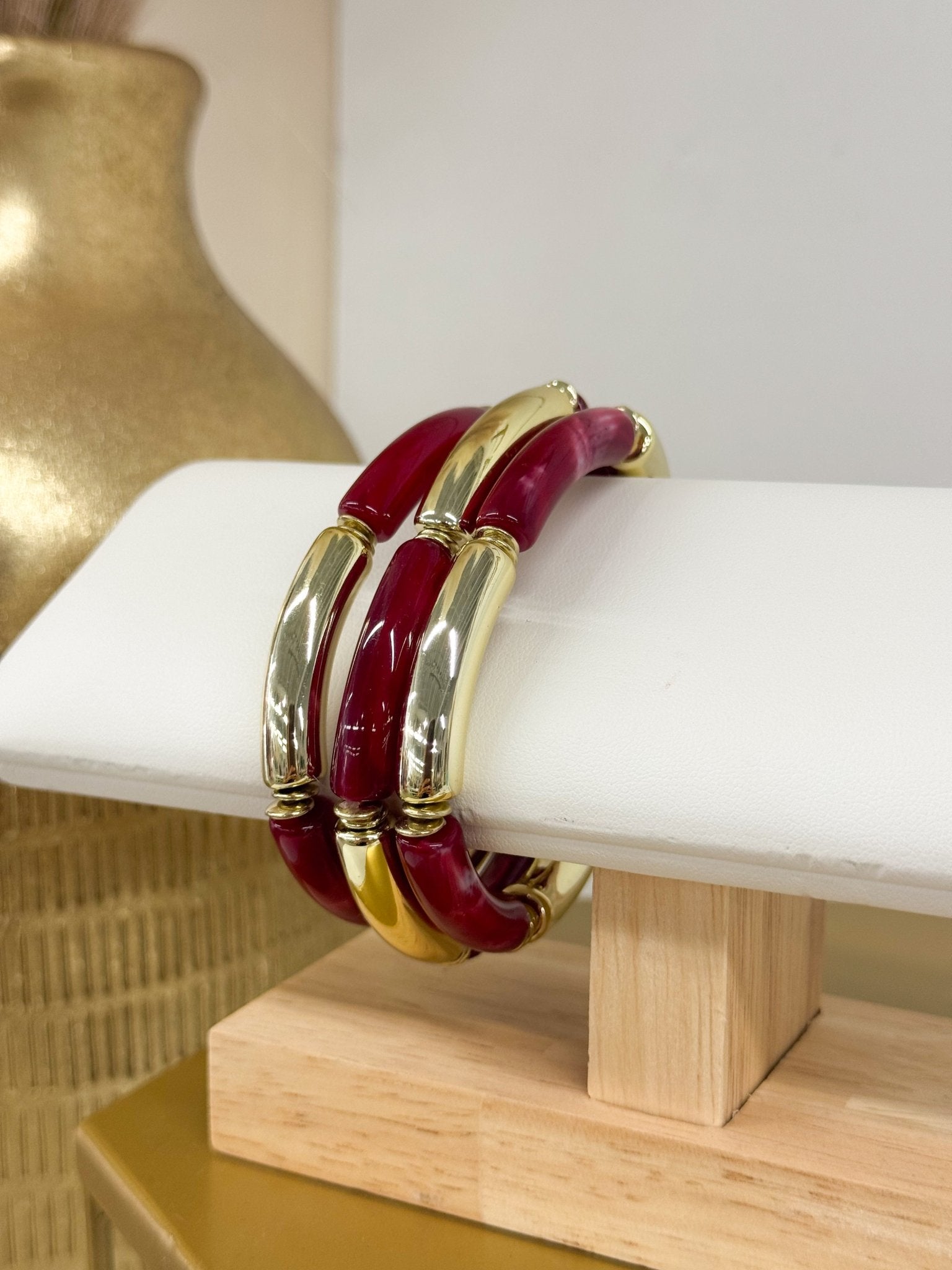 D2 Live a Little Skinny Stretch Bracelet - Lavish Boutique09-JEWELRY