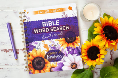 Broadstreet 100 Days of Kindness Word Search Devotional cover
