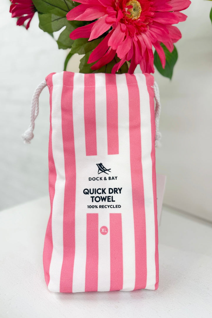 Dock & Bay Phi Phi Pink Towel XL - Lavish Boutique Accessories
