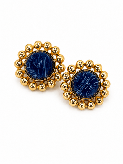 Rounded dome stone studs with a smooth finish