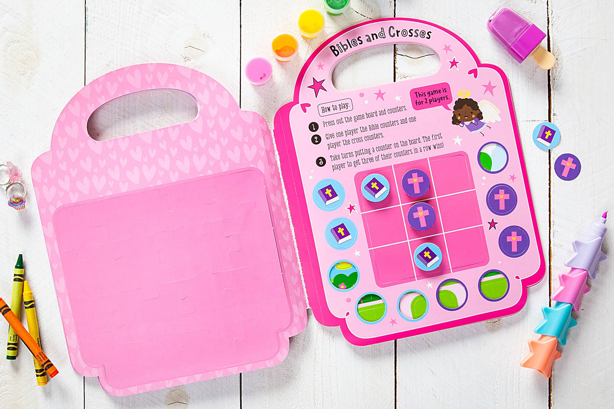 Broadstreet My Pretty Pink Bible Activity Book book cover 3