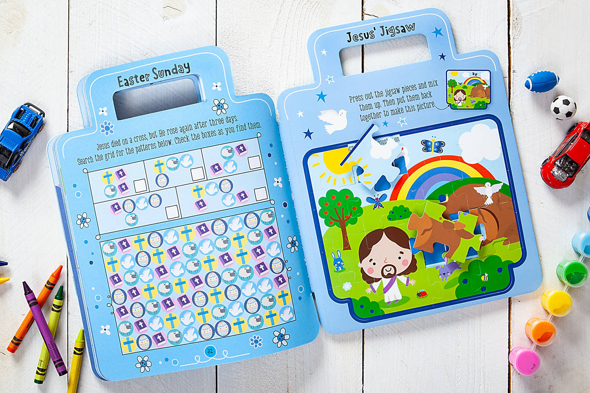 Broadstreet My Bible Backpack Activity Book book cover 2