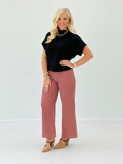 Glam Mock Neck Top - Lavish Boutique01-TOPS