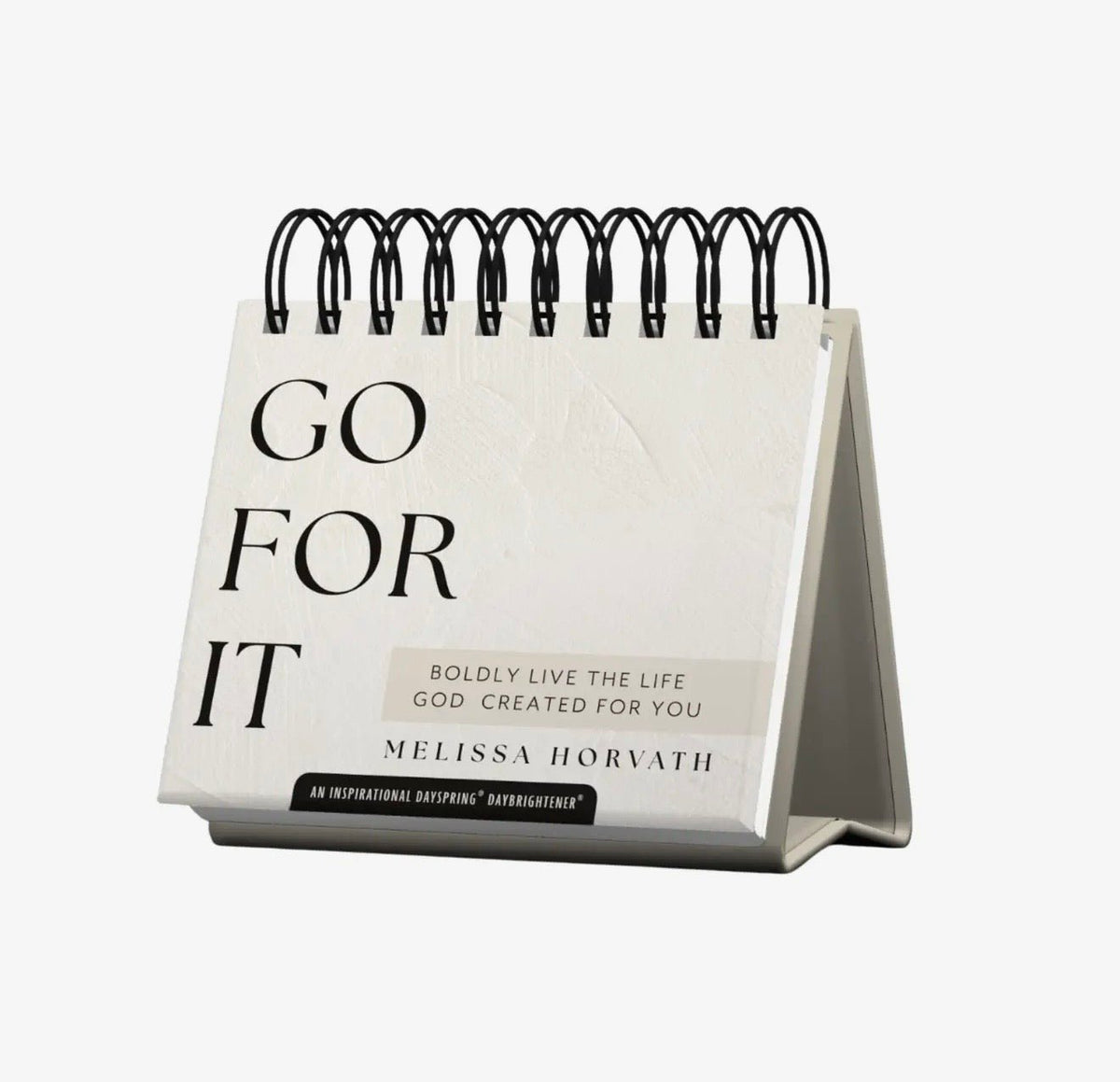 Go For It inspirational desk calendar