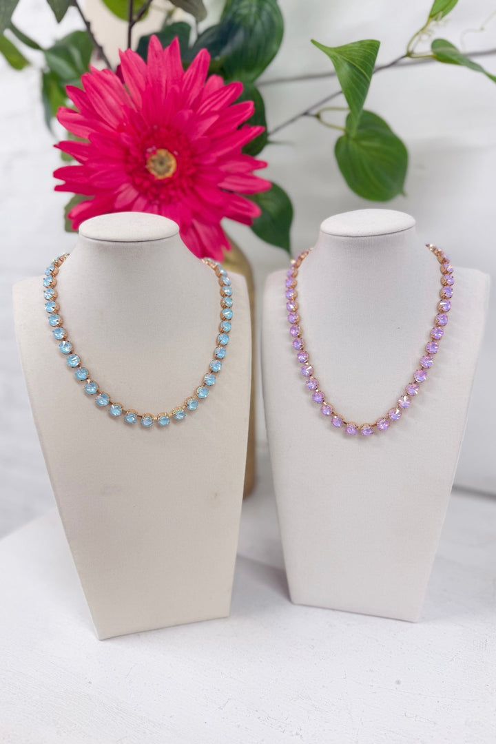 Hart Designs Iridescent Tennis Necklace - Lavish Boutique Accessories
