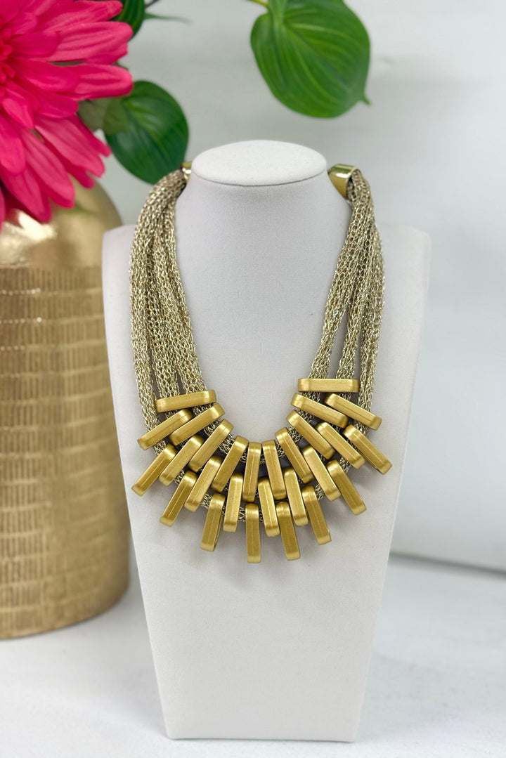 Hart Designs Mesh Detail Necklace - Lavish Boutique Accessories
