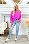 Orchid V-Neck Sweater Top