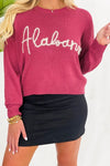 Maroon Alabama Sweater