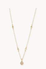 Kendra Scott Nola Gold Iridesecnt Drusy Short Necklace