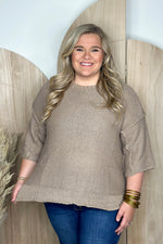 Mushroom Dolman Sweater