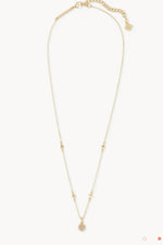 Kendra Scott Nola Gold Iridesecnt Drusy Short Necklace