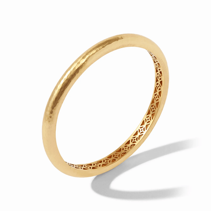 Julie Vos Havana Bangle Gold Medium - Lavish Boutique Accessories