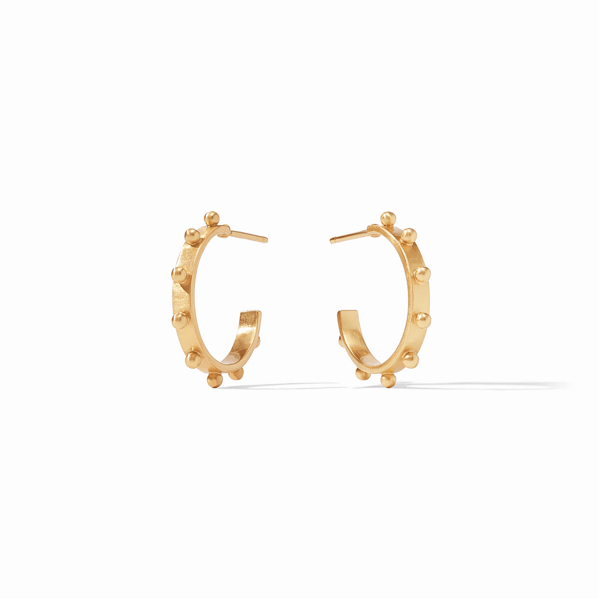 Small gold hoop earrings