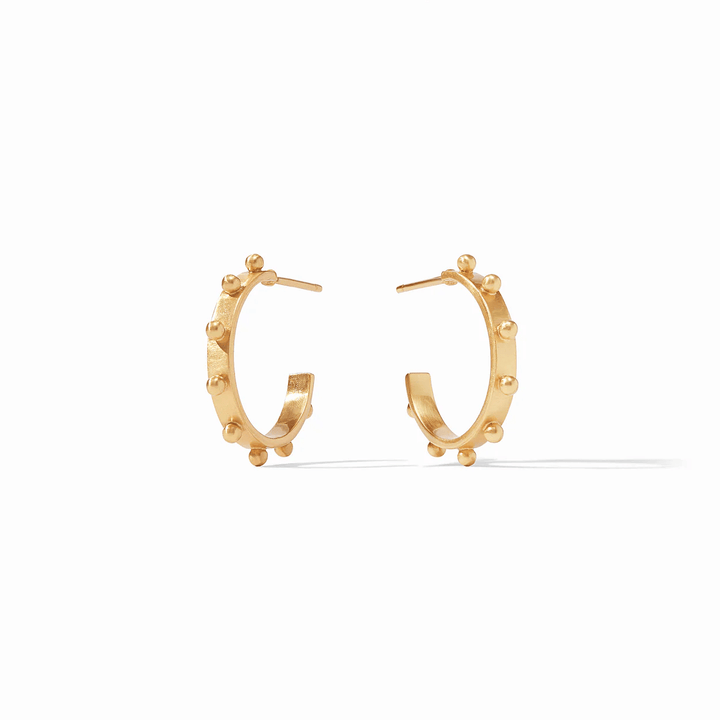 Julie Vos Soho Hoop Gold Small - Lavish Boutique Accessories