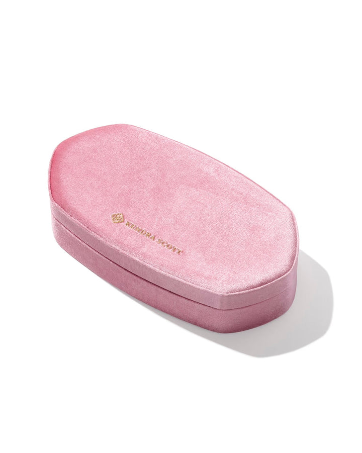 Pink medium jewelry case from the Kendra Scott Danielle line