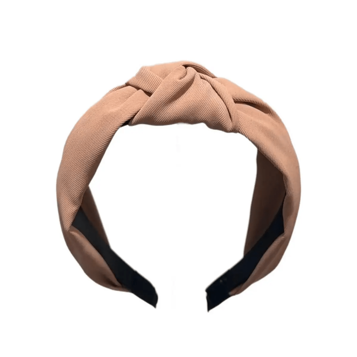 Khaki Vintage Solid Headband - Lavish Boutique Accessories