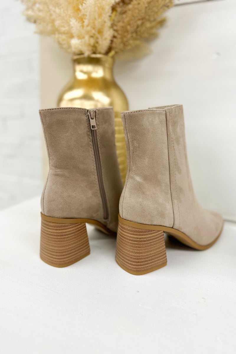 Taupe Ankle Bootie