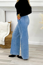 Septimus High Rise Wide Leg Jeans