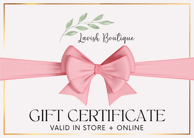 Lavish Boutique Gift Card - Lavish Boutique Gift Card
