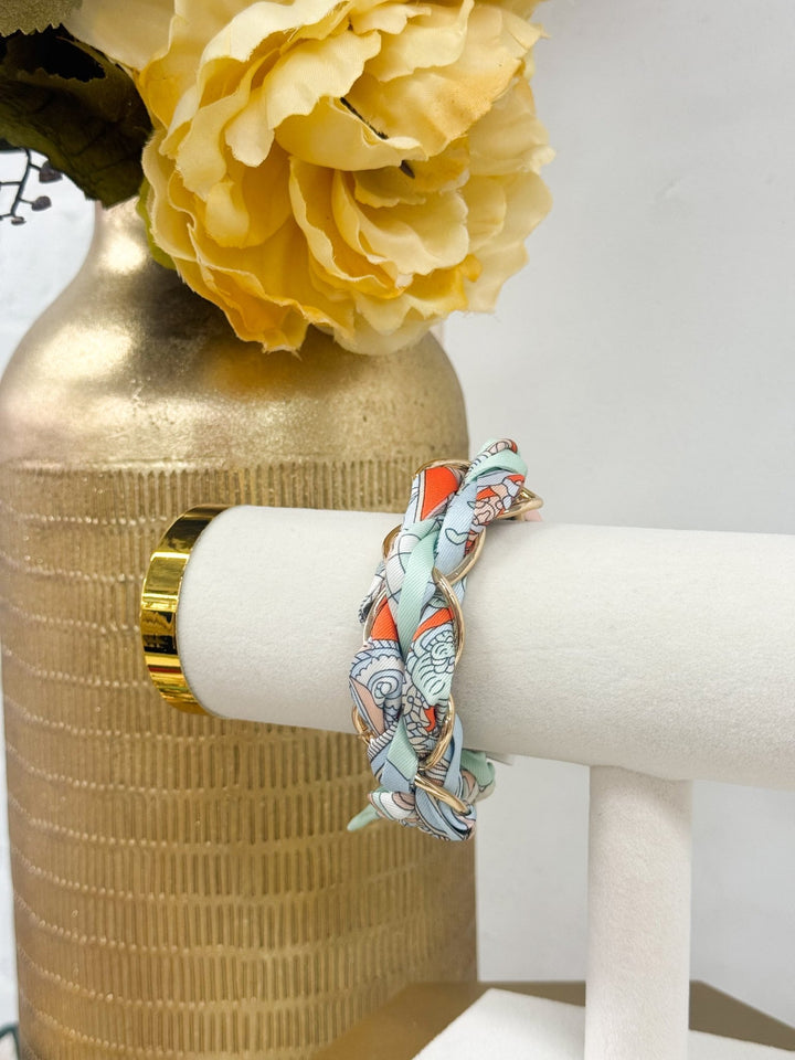 Linked Chain Scarf Bracelet - Lavish Boutique09-JEWELRY