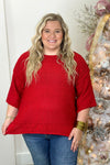 Scarlet Dolman Sweater