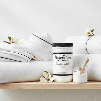 Lavish scented laundry detergent bottle