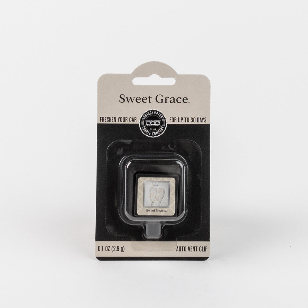 Sweet Grace auto vent clip in packaging