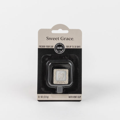 Sweet Grace auto vent clip in packaging