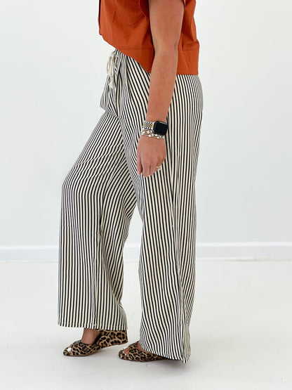Mello Striped Knit Pants - Lavish Boutique02-BOTTOMS